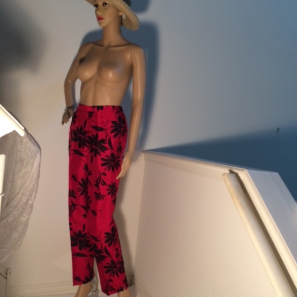 100% Silk Pants with beaded accents Cruise Wear 6 - Picture 5 of 8